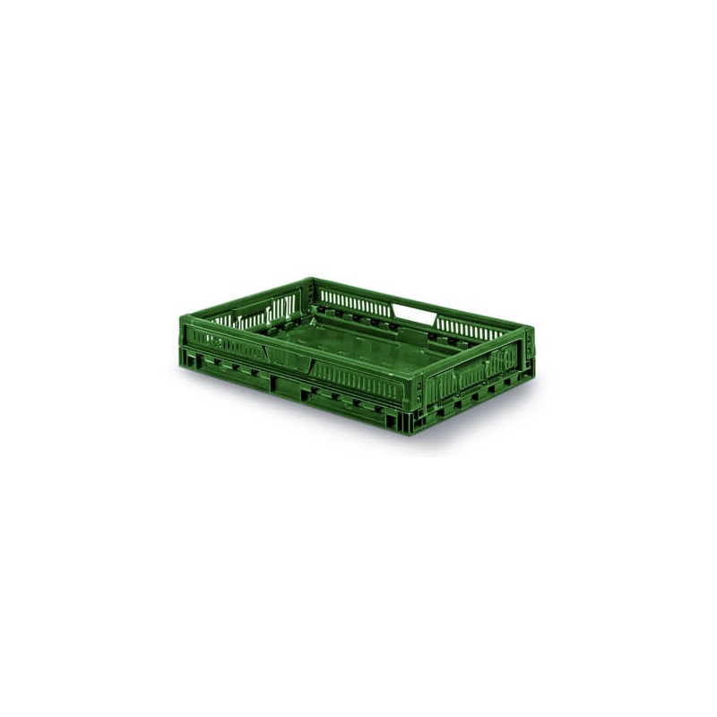 Bac pliable de récolte vert Bac pliable de récolte vert