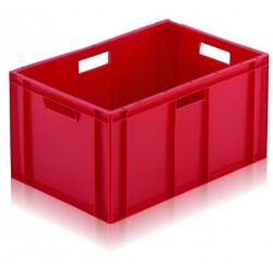 Bac gerbable allibert rouge Normes Europe 60 litres