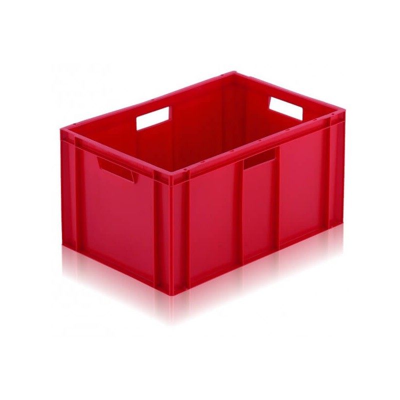 Bac gerbable allibert rouge Normes Europe 60 litres Bac gerbable allibert rouge Normes Europe 60 litres